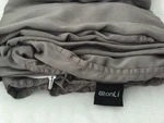 Zonli Japanese Floor Mattress/mat Cover 100% Bamboo Gray/brown Color Full Zipper. Fixed Price $40.00.