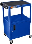 Luxor AVJ42C-RB Adjustable-height Steel Cart Cabinet. Fixed Price $322.27.