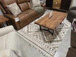 New! Ashley Furniture Odedale Medium 5X8 Rug With Tannish Brown Diamond Design. Fixed Price $119.00.