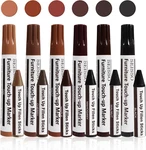 Wood Repair Markers- Furniture Touch Up Kit, 6PCS Scratch Cover. Fixed Price $19.95.