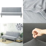 Us Stretch Solid Color Futon Slipcover Full Queen Size Armless Sofa Bed. Fixed Price $17.59.