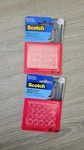 Scotch Bumpers, 20 Bumpers/pack, Clear, 1/2", SP950-NA Reduces Noise (lot Of 2). Fixed Price $8.97.