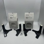 Ikea Nannarp Aluminum Legs For Besta Sets Of Black 102.935.97 Screws Only. Fixed Price $36.36.