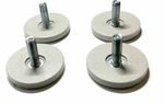 Brand New Genuine Pcs Ikea Adjustable Feet Leveler Grey Besta M8 30MM #114947. Fixed Price $16.64.