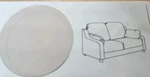 Ikea Vinliden 2-SEAT Loveseat Sofa Cover 804.437.63 Hakebo Beige. Fixed Price $175.00.