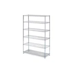 Nsf Certified 6-SHELF Wire Shelving Kit, 48W X 18D 72H, Silver. Fixed Price $162.74.