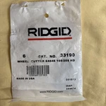 8 Pack Of Ridgid 33190 E-4546 Replacement Cutting Wheels Fast Free Shipping!. Fixed Price $31.50.