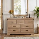 Farmhouse 7 For Bedroom, 31.4" Tall Dressers & Chest Of Drawers. Fixed Price $245.00.