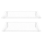 Rubbermaid FG3H9100WHT Configurations Accessories 26-INCH Shelving Kit, White. Fixed Price $45.99.