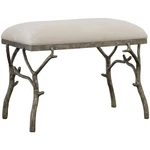 Uttermost 23544 Lismore Fabric Bench, Small. Fixed Price $499.20.