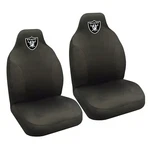 Nfl Oakland Raiders Car Truck Suv Black Front Bucket Seat Covers Set. Fixed Price $41.84.