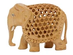 Wooden Elephant Design Lord Ganesha Paper Weight Table Decor Gift BM374. Fixed Price $135.00.