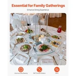 24 Glass Lazy Susan Turntable Tempered Dining Centerpiece. Fixed Price $60.22.