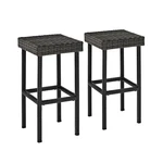 Palm Harbor 2PC Wicker Backless Outdoor Bar Set -. Fixed Price $157.57.