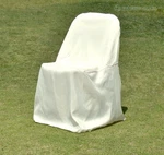 RICHLAND-6 Pack Polyester Folding Cover Standard Chairs Ivory. Fixed Price $35.89.