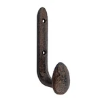 Rustic Cast Iron Bent Railroad Spike Wall Hook Industrial Coat Towel Hanger. Fixed Price $12.55.
