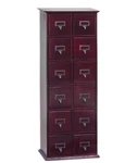 Leslie Dame CD-228C Library Design Multi Media Storage Cabinet Cherry New!. Fixed Price $219.99.