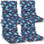 Geelin 4 Pcs High Back Patio Chair Indoor Outdoor Seat Cushions. Fixed Price $164.35.