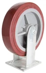 New Prosource JC-P07 Rigid Polyurethane Plate Mounted Caster, 8" X 2" 7982119. Fixed Price $26.99.