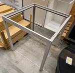 Ikea Sjalland 203.864.97 Outdoor Table Underframe Light Gray - Nisb. Fixed Price $50.00.