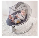 Hotmom Upgrade Cotton Electric Baby Automatic Rocker Chair, Swing Bouncer Gray. Fixed Price $56.99.