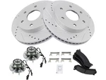 For 1999-2006 Gmc Sierra 1500 Brake Pad And Rotor Wheel Hub Kit 77414FYZP. Fixed Price $253.97.