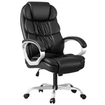 Homall Office High Back Computer Desk Chair, Leather Adjustable Height. Fixed Price $122.21.