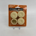 (4-PK) Everbilt Leg Tips Rubber Off-white 1-1/8 49122. Fixed Price $9.99.