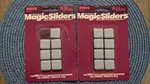 Lot 2 Magic Sliders Discs Floor Gray 15/16" Square , Missing. Total. Fixed Price $9.50.