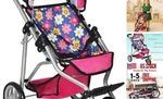 Baby Doll Stroller Gift For Kids, Toy Multi - Colored Flower Print. Fixed Price $45.55.