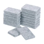 Uxcell Furniture Pads, 16PCS 1.4"X0.9" - Rectangle Self Adhesive Felt Grey. Fixed Price $12.99.