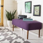 Safavieh Levi Bench Plum. Fixed Price $224.89.