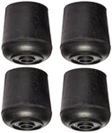 Mintcraft 500-9311 Rubber Leg Tip, 1-1/4", Black Pack. Fixed Price $17.61.