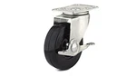 Richelieu Hardware F25415 Industrial Black General-duty Rubber Caster Swivel. Fixed Price $42.26.