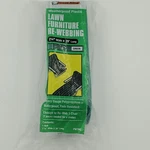 Frost-king Lawn Chair Webbing 39 Ft X 2.25 Orig Pkg Green Stripe New. Fixed Price $5.98.