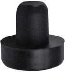 1/2" Nylon Stem Bumper Floor Protector, Your Outdoor Furniture Black. Fixed Price $23.61.
