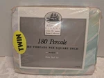 Vintage Atlantic Linens The Home Collection 180 Percale No Iron Twin 3PC Bed Set. Fixed Price $24.99.