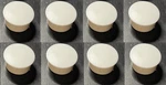 8X Ikea Cover Caps Plastic White Part # 139251. Fixed Price $10.98.