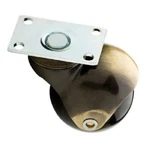 8-PACK Liberty 2 Inch Vintage Style Antique Brass Plastic Wheel Swivel Caster. Fixed Price $24.99.