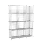 Attdetjl 12-CUBE Storage Organizer Metal Wire Shelving Unit 11.8X11.8X11.8. Fixed Price $70.76.