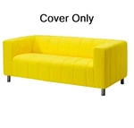 Ikea Klippan Loveseat Sofa Cover Only, Langban Bright Yellow 105.845.01 New. Fixed Price $102.60.