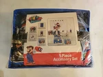 Super Mario Kids Bedding Set, 5 Piece Bedroom Accessory New. Fixed Price $29.99.