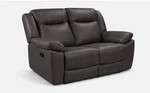 Abbyson Braylen Top-grain Leather Power Reclining Loveseat, Gray. Fixed Price $750.00.