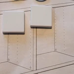 8X Ikea Besta Ring Covers Plastic White Part # 133194 133195 133196 13303 13304. Fixed Price $5.90.