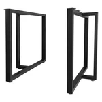 Heavy Duty T-shape Desk 28"X35" Metal Table Legs For Industrial Furniture. Fixed Price $76.00.