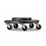 Trash Can Dolly Rubbermaid Brute Casters 250 Lbs. Weight Capacity Without Hand. Fixed Price $140.71.