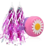 Make Your Child Bike Fun - Pink Bell And Streamers Set. Fixed Price $20.00.