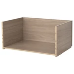 Ikea Besta Drawer Frame, Grey Stained Walnut Effect, 21 1/4X13 3/8X9 7/8 " - New. Fixed Price $48.99.