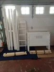 Ashley Furniture Twin Mattress Bunk Bed White With One If Needed. Fixed Price $160.00.