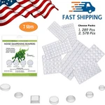 289 Pcs Clear Self-adhesive Rubber Feet, Cabinet Door Dots, Drawer Bumper Pads. Fixed Price $17.99.